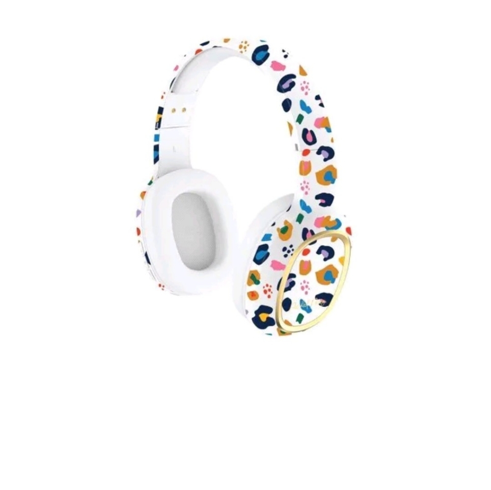 Packed Party "Stay Wild" Bluetooth Wireless Over-the-Ear Headphones. HANDS-FREE